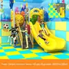 Tobogán de plástico grande para interiores, cilindro espiral de costura para niños, accesorios de tobogán de cilindro transparente giratorio para casa de huéspedes de moda