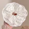 Novo modelo 2026 scrunchie de cetim preto para mulheres, elástico de cabelo de alta qualidade, elástico elegante para rabo de cavalo baixo, acessório de cabelo estilo casual