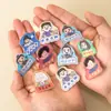 Broche Inspirador de Celebridad para Texto, Pin de Recompensa DIY para Estudiantes de Primaria, Pequeño Regalo, Insignia Linda de Dibujos Animados para Animar en Exámenes