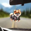 Colgante de Halloween 2D de Acrílico, Perrito Lindo, Festivo, Transfronterizo, Nuevo Colgante Plano para Coche, Colgante para el Hogar