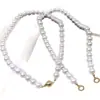 Lujo Ligero Gama Alta Perfectamente Redondo Alto Brillo Concha Perla Cadena para Suéter Cierre Magnético Clásico Collar Pulsera Moda Cadena para Clavícula