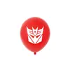 Transformers Globo de Látex de 12 Pulgadas Set Fiesta de Cumpleaños de Bebé Tema Escena Decoración Globos