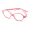 2026 Montura Redonda Pequeña de Marco Completo para Bebé Gafas Integradas de Goma Suave Moda y Cómodas Gafas Pequeñas para Rostro Infantil Sin Graduación P311