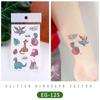 Rekalon Suministro Transfronterizo en stock Nuevo Pegatina de Tatuaje de Animales con Purpurina Dibujos Animados Infantiles Dinosaurio Venta al por Mayor Marca de Agua