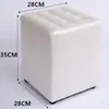 Banqueta de Armazenamento ao Lado da Cama, Banqueta de Troca de Sapatos Elegante e Criativa com Armazenamento, Banqueta de Sofá, Banqueta para Calçar Sapatos, Banqueta de Couro Onde se Pode Sentar