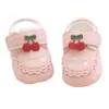 Novo Estilo Primavera e Outono Sapatos para Bebê e Criança de 0-2 Anos, Sapatos de Princesa com Solado Macio, Sapatos de Uma Sola Respiráveis para Meninas de 3-6-9 Meses, Sapatos da Moda