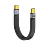 Cabo 240W USB4 função completa linha de dados 8K 40GB Lightning 3 Linha portátil carregamento rápido 5A Linha C para C Cabo FPC