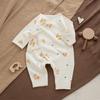Ropa de Primavera y Otoño para Niños, Ropa para Recién Nacido, Mameluco para Bebé, Ropa Estilo Monje Clase A, Algodón Algodón Puro Manga Larga