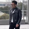 Fabricante Atacadista Jaqueta Masculina de Couro PU Estilo Coreano Nova para Primavera e Outono, Corte Regular, Tamanho Grande Casaco de Couro Masculino