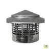 Tampa de Ventilação para Tubo de Exaustão de Telhado, Tampa de Ventilação de Ar Fresco, Tampa de Tubo à Prova de Chuva, à Prova d'Água e à Prova de Folhas de Aço Inoxidável Espessado 304