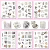 100 pegatinas caricatura rosa niña corazón ins estilo simple pegatinas para cuenta de mano decorativas funda para teléfono móvil equipaje pegatinas de corte de película