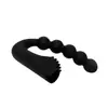 Produtos para Adultos Atacado Bolas Anais de Silicone Vibratórias Massageador Masculino Semi-Acabado Massagem Anal Item Novidade Mais Vendido