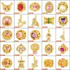 Nuevas Cuentas Espaciadoras de Cobre, Personalizables, Colgantes Clásicos Versátiles de Moda, Venta Directa desde la Fábrica de Joyería de Origen, Wholesale, Cadena No Incluida
