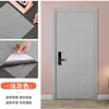 Pegatinas de puerta de fieltro, pegatinas de puerta insonorizadas autoadhesivas, renovación autoadhesiva de puerta de entrada, reacondicionamiento de puerta de madera vieja, cambio de color, reducción de ruido