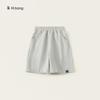 Pantalones Yubao para niños, moda de verano, color sólido, sencillos, para niños, pantalones cortos casuales finos y grandes para niños.
