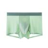 Cuecas de Seda Gelo 2025 Personalizadas Masculinas 7A Antibacterianas Malha Respirável Macias Xadrez Sem Costura Ultrafinas Boxer Briefs para Homens