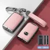 Adequado para a Nova Geração Mazda 3 Capa de Chave Angkesela Fivela de Concha de Metal M3 Couro Nova Bolsa para Chave de Carro Cx30
