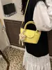 Bolso de Mano Simple con Textura de Patrón de Lichi, Moda Nueva Primavera 2026, para Mujer, Bolso Cruzado Elegante y con Estilo para el Trabajo
