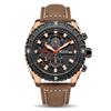 Reloj Megir Cross Border para hombre, cronógrafo azul de moda, disco estéreo, deportivo, 2119