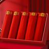 Calzoncillos Rojos para Hombre, Ropa Interior de Algodón para Hombre, Año del Zodiaco de la Serpiente, Regalo de Boda, Juventud, Rojo Brillante