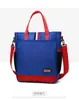 Bolsa para lição de casa de estudante bolsa de mão impermeável em tecido Oxford bolsa transversal para aluno do ensino fundamental bolsa para livros infantis de aula de treinamento logo estampado