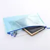 Bolsa para documentos A4 bolsa de rejilla transparente engrosada bolsa con cremallera de archivo bolsa de información A5 bolsa para facturas A6 Oficina