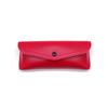 Los fabricantes suministran caja para gafas de sol bolsa suave. Estuche para gafas. Estuche blando para gafas con botón a presión, estuche para gafas de sol, puede agregar LOGO