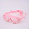 Set de Gafas de Natación y Gorro de Natación para Niños Impermeable Anti-Niebla Alta Definición Dibujos Animados Niños y Niñas Montura Pequeña Gafas de Natación Silicona PC