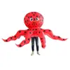Disfraz inflable de dinosaurio personalizable traje de tiburón alienígena Halloween disfraz divertido para actuación decoración de fiesta