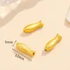 Chapado en cobre oro real de 18 quilates estilo chino antiguo oro tres vías gota de aceite colgante espaciador de cuentas accesorios material DIY con cuentas