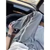 Pantalones de Rayas Verano 2026 Nuevos Streetwear Americano Secado Rápido Pantalones de Trabajo Rayas Triples Pierna Recta Deportivos Casuales Modernos