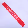 Suministros de Decoración para Bodas Bola Etiqueta Cinta Cinta con Logo Impreso Decoración de Fiesta para la Cumpleañera Cinta de Etiqueta