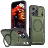 Producto de Exportación Más Vendido Adecuado para Funda de Teléfono iPhone 17 Air Apocalypse, Funda con Anillo Plegable iPhone 16 Pro, Cubierta Protectora Magnética iPhone 15