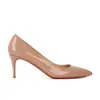 Tacones altos nude para mujer, nuevo estilo 2026, tacón de aguja, punta fina, charol francés, bailarinas elegantes de otoño, cómodos y antideslizantes