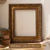 Moldura de pintura a óleo retrô estilo europeu moldura externa montagem quebra-cabeça digital clássico moldura vazia qualquer tamanho feito sob medida moldura de foto pendurar