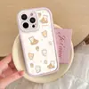 Rilakkuma Rosa Adecuado para Teléfono Apple 15 Teléfono iPhone 16 Pro Max Funda 1213 Huawei Honor Anti-Caída