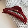 Pinza de acetato estilo coreano 2026 modelo nuevo para el pelo, elegante y exquisita, pinza de tiburón grande para cabello grueso