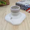 Portalámparas Tipo 86 con Portalámparas de Porcelana con Rosca E27 Portalámparas Lámpara Plana Grande Portalámparas de Ingeniería para el Hogar Portalámparas de Ingeniería