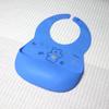Babador de Silicone com Bolso para Arroz Bebê Impermeável Grau Alimentício Babador de Silicone para Comer Bolso de Saliva de Silicone Taxa Antibacteriana 99,9