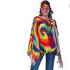 Halloween Capas Hippies Retro Varias para Mujer Adulta Disfraces Hippies para Fiesta de Mujer Transfronterizos