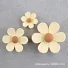 Accesorios de Resina Margarita Pequeña Girasol Funda de Teléfono DIY Materiales para Niños Pegamento Crema Accesorios para el Cabello Flores Hechas a Mano