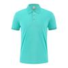 Camisa Polo Publicitaria de Solapa Estampada con Cuello Camiseta de Manga Corta Ropa de Trabajo para Hombre y Mujer Ropa de Grupo con Logotipo Estampado Ropa de Trabajo