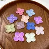 Impresión 3D Simulada Piezas de Goma Suave de Hortensia Pétalos Pequeños DIY Tocado Materiales para Ropa Accesorios Accesorios para Fotografía