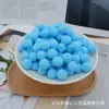 Paquetes Pequeños de 2.5 cm de Pompones de Poliéster de Alta Elasticidad de Colores Variados, Accesorios para Manualidades, Pompones para Juguetes Hechos a Mano