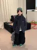 Cheese and Meow Boy Coleção de Inverno 2026 Jaqueta de Algodão Acolchoada com Capuz Leve Quente para Crianças Médias e Grandes com Zíper Top Tendência