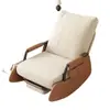 Sillón mecedor moderno para uso doméstico, sofá perezoso para adultos, cómodo para estar sentado durante largos períodos, adecuado para balcones y dormitorios, perfecto para siestas y relajarse