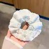 Anillo para el pelo del intestino grueso colección anillo para el pelo fresco simple súper hada encaje de flores accesorios para el pelo popular cuerda para el pelo al por mayor cuerda para el pelo