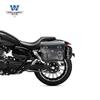 Coche muscular Wolf adecuado para Benda bestia original 400 bolsa lateral bolsa lateral caja lateral retro bolsa para casco impermeable liberación rápida
