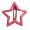 Pinza para el pelo de estrella de cinco puntas simple estilo coreano para niños, pinza de caramelo, accesorio para el pelo con gota de aceite, pinza lateral, pinza para flequillo, accesorios para el pelo ins