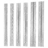Bisagra de Acero Inoxidable, Bisagra de Piano Extendida, Bisagra Plegable para Puerta y Ventana, Bisagra de 2.104m con Agujeros Alternos, Bisagra Larga de Fila Negra